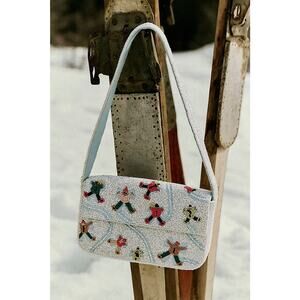 Anthropologie The Fiona Beaded Bag: Winter Icon Edition